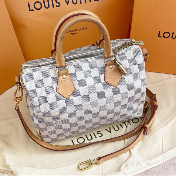 Louis Vuitton Handbags - 💎✨LIKE NEW✨💎 Speedy Bandouliere 25 Damier Azur
